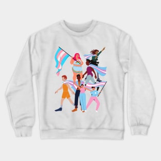 Trans pride Crewneck Sweatshirt